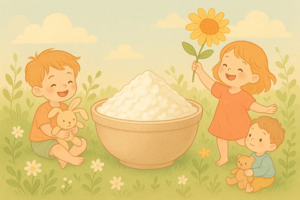 خواص نشاسته ذرت برای کودکان