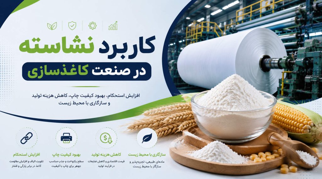 نشاسته در صنعت کاغذسازی