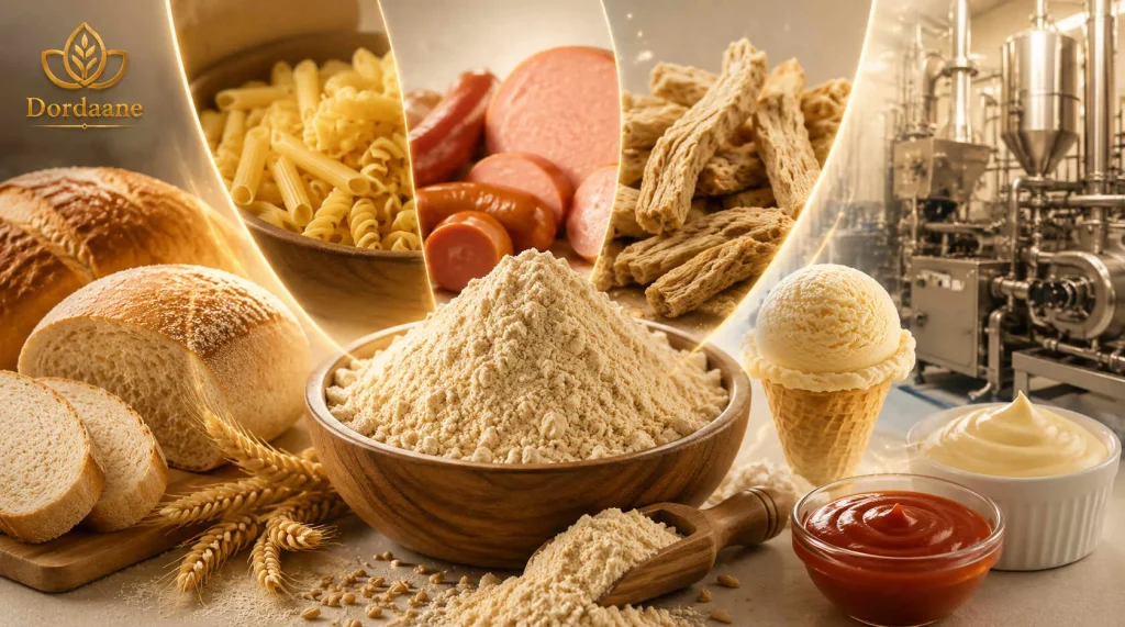 گلوتن گندم در صنایع غذایی گلوتن گندم در صنایع غذایی