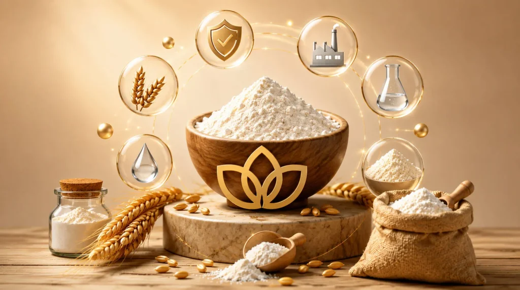 نشاسته گندم برای چی خوبه نشاسته گندم برای چی خوبه