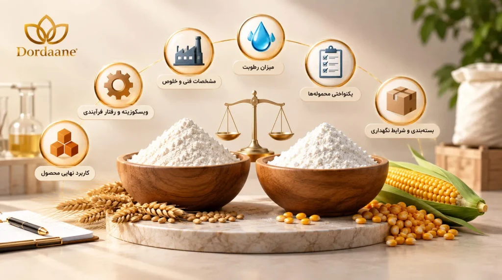 قیمت نشاسته گندم کیلویی قیمت نشاسته گندم کیلویی