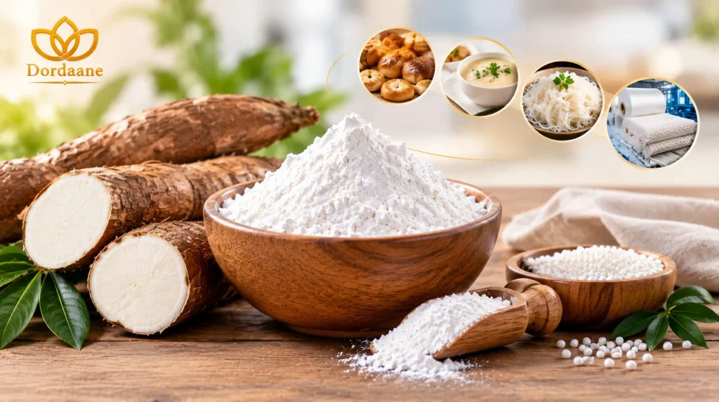 نشاسته تاپیوکا در صنایع غذایی نشاسته تاپیوکا در صنایع غذایی